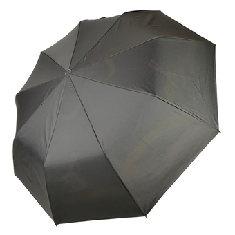 Женский зонт полуавтомат с двойной тканью Bellissimo, черный, 18301S-3 за 556 грн