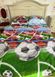 Детское постельное белье полуторное Футбол Бязь Голд Ananasko 164355 164355(1,5) фото 1 | ANANASKO