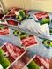 Детское постельное белье полуторное Футбол Бязь Голд Ananasko 164355 164355(1,5) фото 3 | ANANASKO