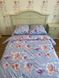 Комплект постельного белья полуторный Бязь Голд Ananasko 1798 1798(1,5) фото 1 | ANANASKO
