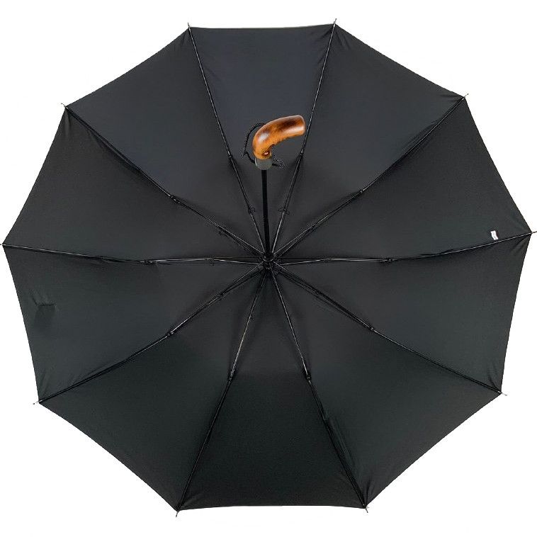 Президентська чоловіча парасолька-автомат Silver Rain, чорний, 200-1  200-1 фото | ANANASKO