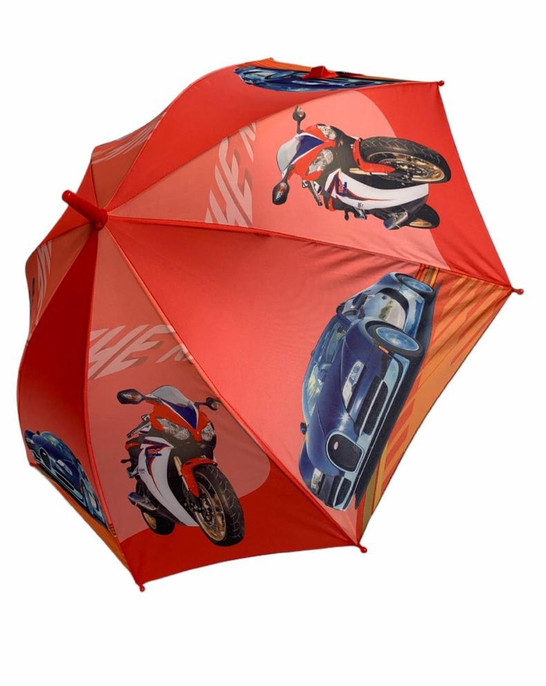 Дитяча парасоля-тростина "Гонки" від FLAGMAN, різнобарвний, fl146-4  fl146-4 фото | ANANASKO