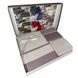 Комплект постільної білизни двоспальний євро Делюкс Сатин Lilac Beige First Choise SD5 SD5(e) фото 2 | ANANASKO