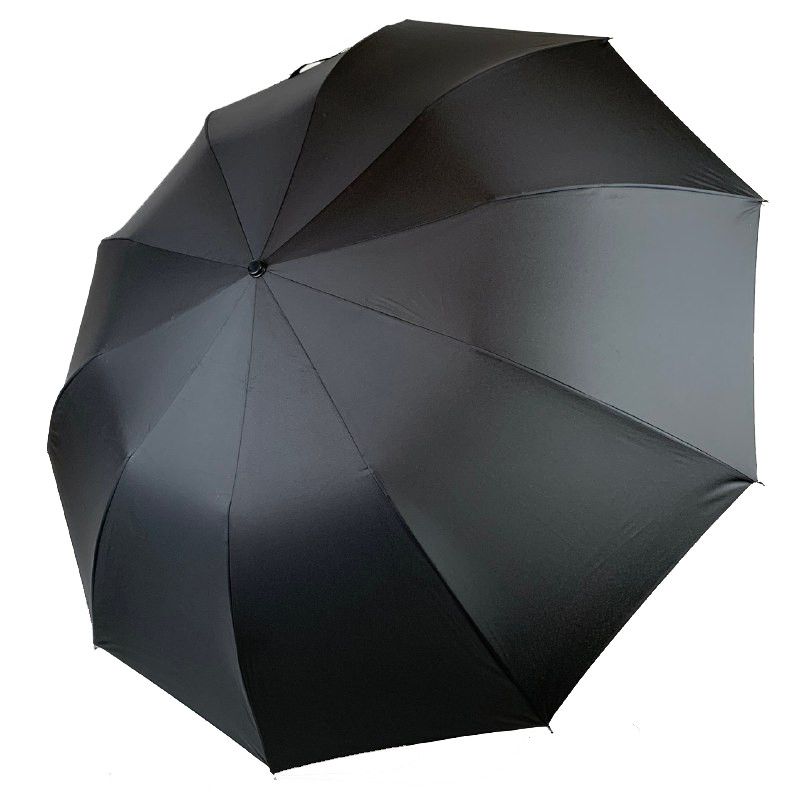 Президентська чоловіча парасолька-автомат Silver Rain, чорний, 200-1  200-1 фото | ANANASKO