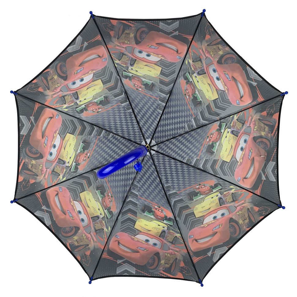 Детский зонтик-трость "Тачки" от Paolo Rossi, серый, 090-7  090-7 фото | ANANASKO