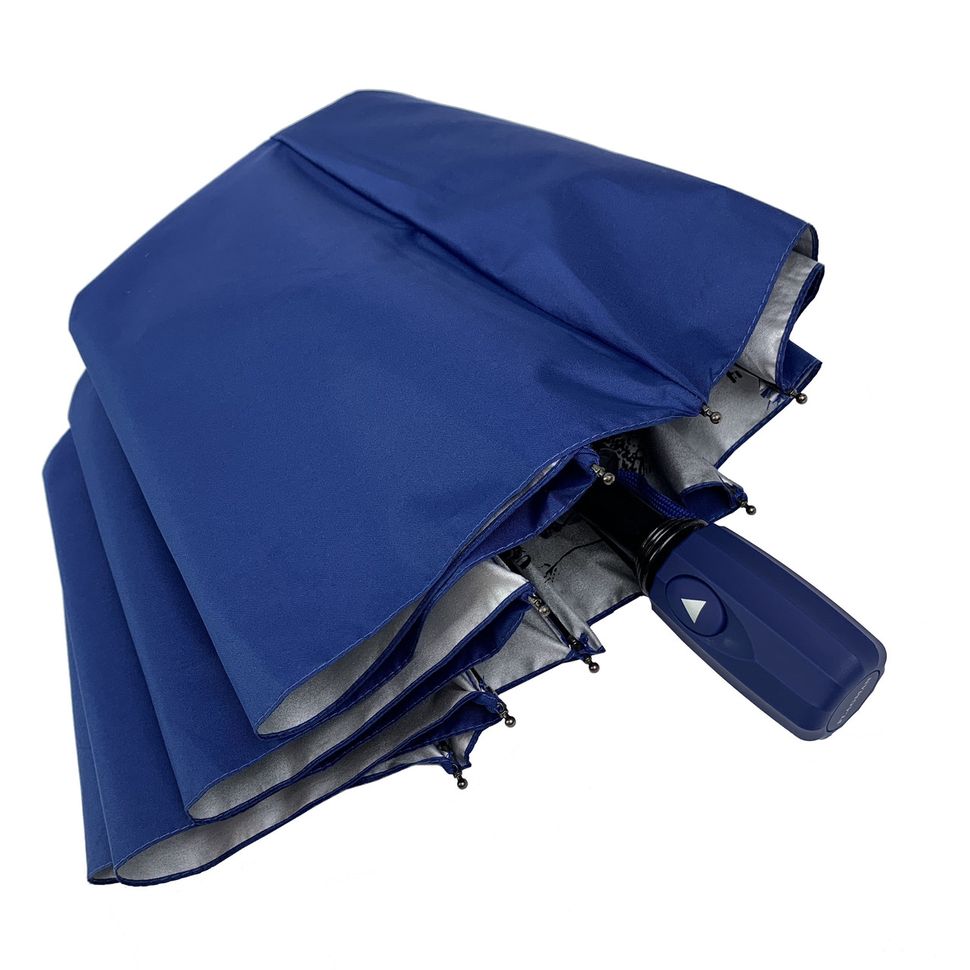 Жіноча парасоля-напівавтомат від Flagman, синій, 713-3  713-3 фото | ANANASKO