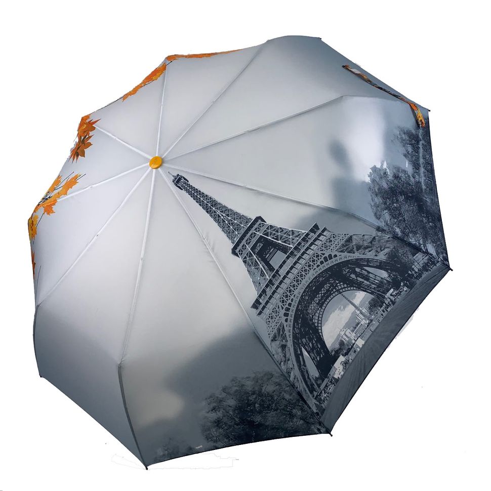 Жіноча парасоля автомат Flagman з ейфелевою вежею в подарунковій упаковці, 545-4  545-4 фото | ANANASKO