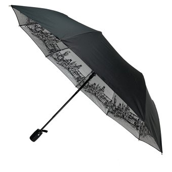 Женский зонт-полуавтомат от Flagman, черный, 713-4