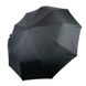 Мужской зонт-автомат Silver Rain / Серебряный дождь с ручкой полукрюк, черный, 300-1 300-1 фото 2 | ANANASKO