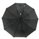 Женский зонт полуавтомат на 10 спиц, с изображением цветов, черный, 114-3 114-3 фото 4 | ANANASKO
