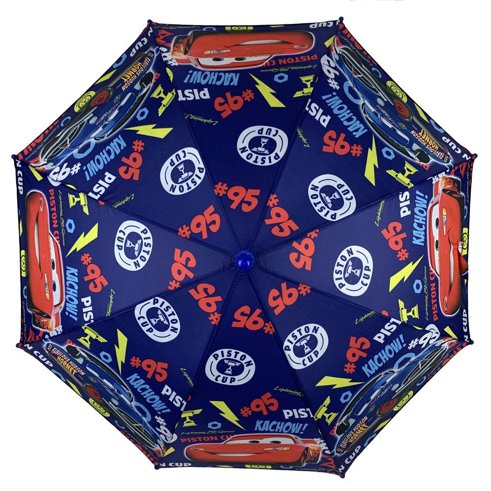 Детский зонтик-трость "Тачки" от Paolo Rossi, синий, 090-8  090-8 фото | ANANASKO