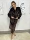 Халат жіночий плюшевий темно-коричневий 48-52 р H3 Lakerta H3(48-52) фото 1 | ANANASKO