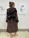 Халат жіночий плюшевий темно-коричневий 48-52 р H3 Lakerta H3(48-52) фото 2 | ANANASKO