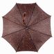Жіноча парасоля-тростина з дерев'яною ручкою, коричневий, 107-1 107-1 фото 4 | ANANASKO