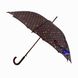 Женский зонт-трость c деревянной ручкой, коричневый, 107-1 107-1 фото 2 | ANANASKO