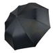Женский зонт полуавтомат с двойной тканью Bellissimo, черный, 18301S-5  18301S-5 фото | ANANASKO