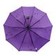 Женский зонт полуавтомат на 10 спиц, с изображением цветов, фиолетовый, 114-6 114-6 фото 4 | ANANASKO