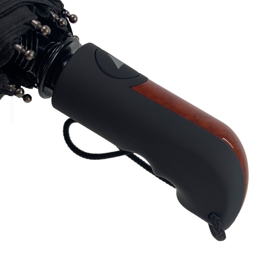 Чоловіча парасолька-напівавтомат від фірми "SL", чорний, 451-1  451-1 фото | ANANASKO