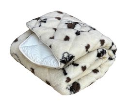 Одеяло меховое двустороннее полуторное 155х210 осень/зима/весна Ananasko KH3 за 1 040 грн фото 1 | ANANASKO
