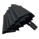 Мужской складной зонт-полуавтомат с прямой ручкой, черный, 263-1 263-1 фото 8 | ANANASKO