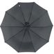 Мужской складной зонт-полуавтомат с прямой ручкой, черный, 263-1 263-1 фото 7 | ANANASKO