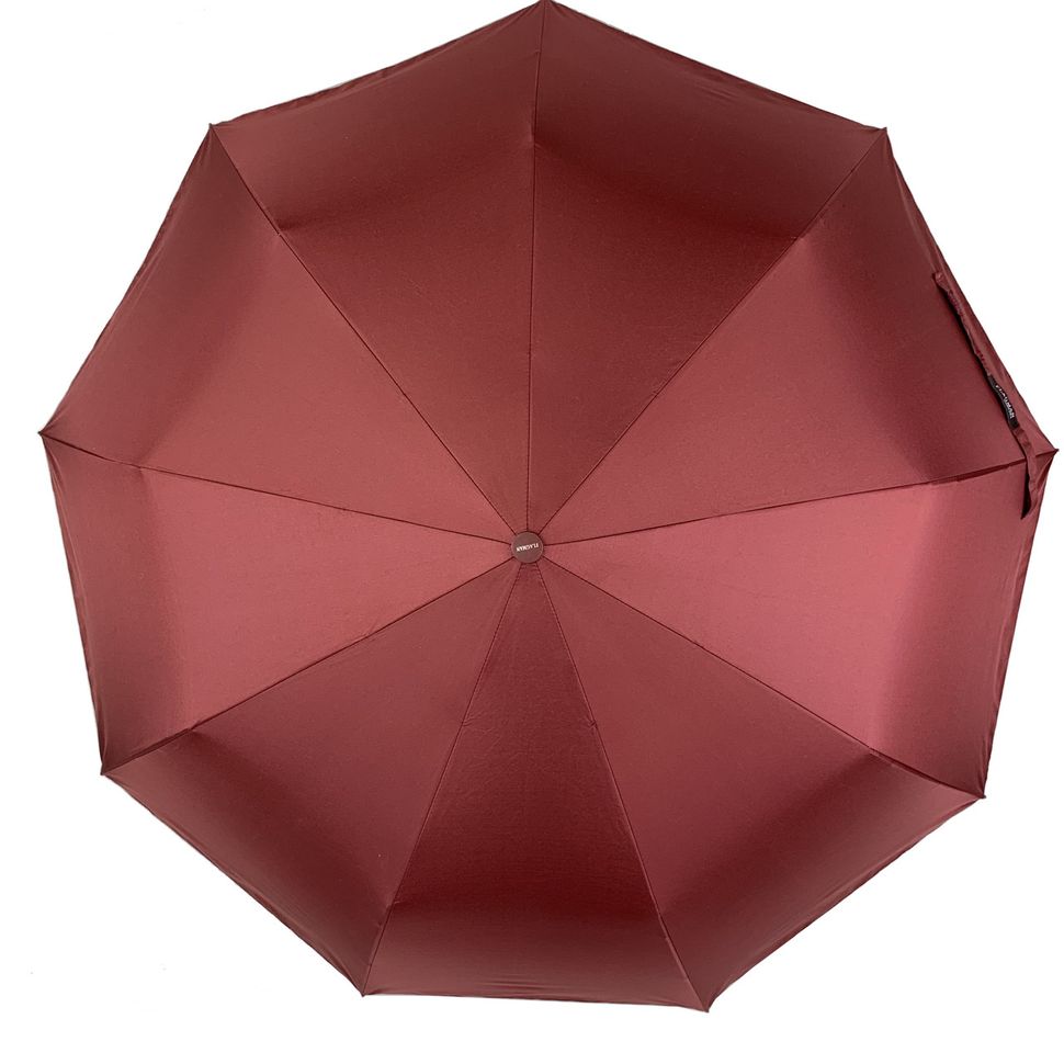 Жіноча парасоля-напівавтомат від Flagman, бордовий, 713-6  713-6 фото | ANANASKO