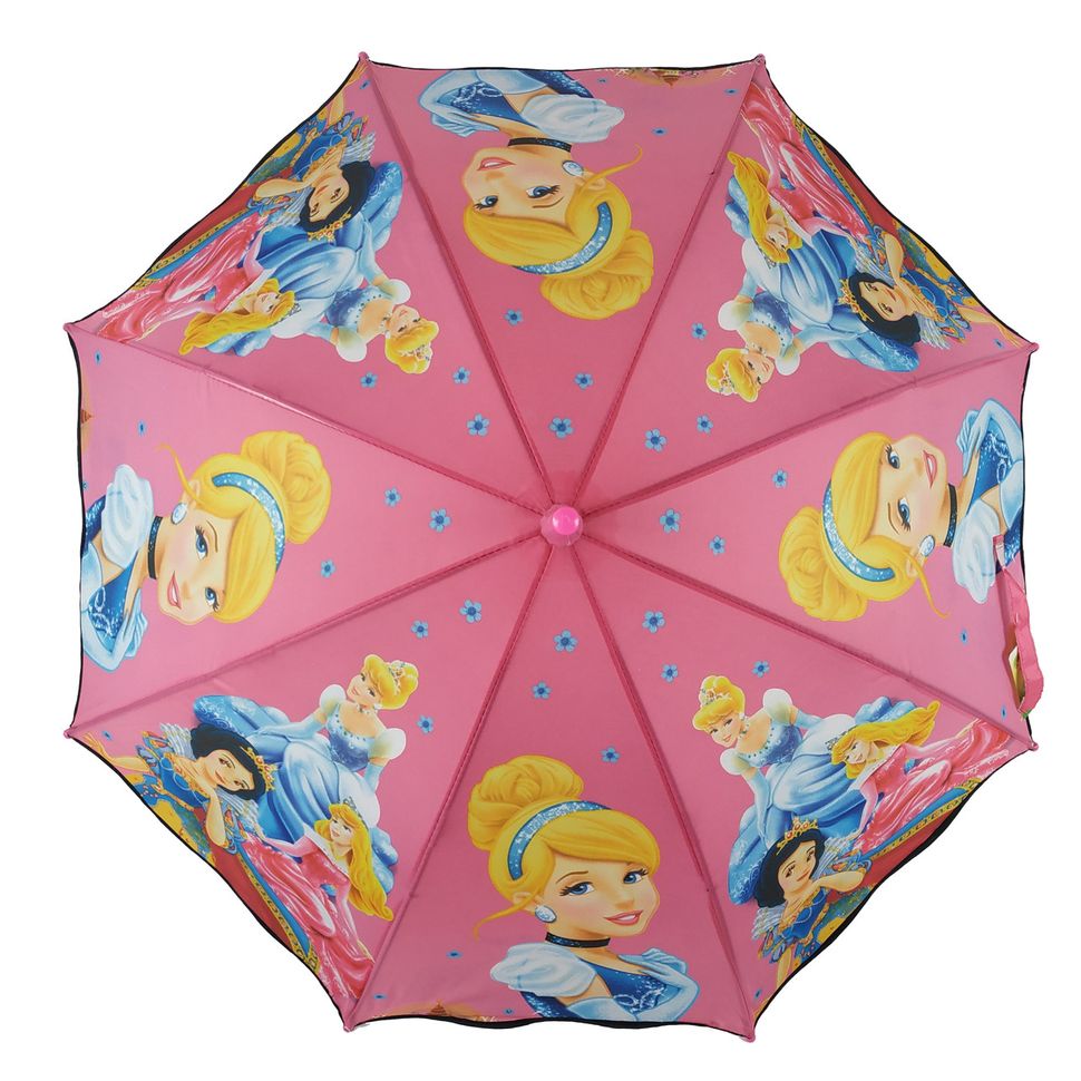 Дитячий парасольку-тростину з принцесами від Max для дівчаток , рожевий, 007-1  007-1 фото | ANANASKO