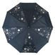 Жіноча парасоля напівавтомат на 10 спиць Calm Rain, темно-синій, 114-8 114-8 фото 2 | ANANASKO