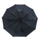 Жіноча парасоля напівавтомат на 10 спиць Calm Rain, темно-синій, 114-8 114-8 фото 3 | ANANASKO