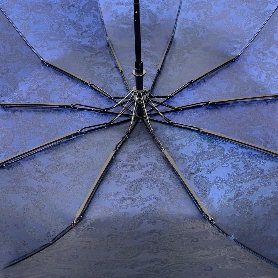 Женский складной зонт-автомат с жаккардовым куполом "хамелеон" от Flagman, синий, 514-1  514-1-- фото | ANANASKO
