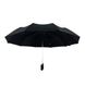 Чоловіча парасолька-напівавтомат Calm Rain, чорний, 351-1 351-1 фото 2 | ANANASKO