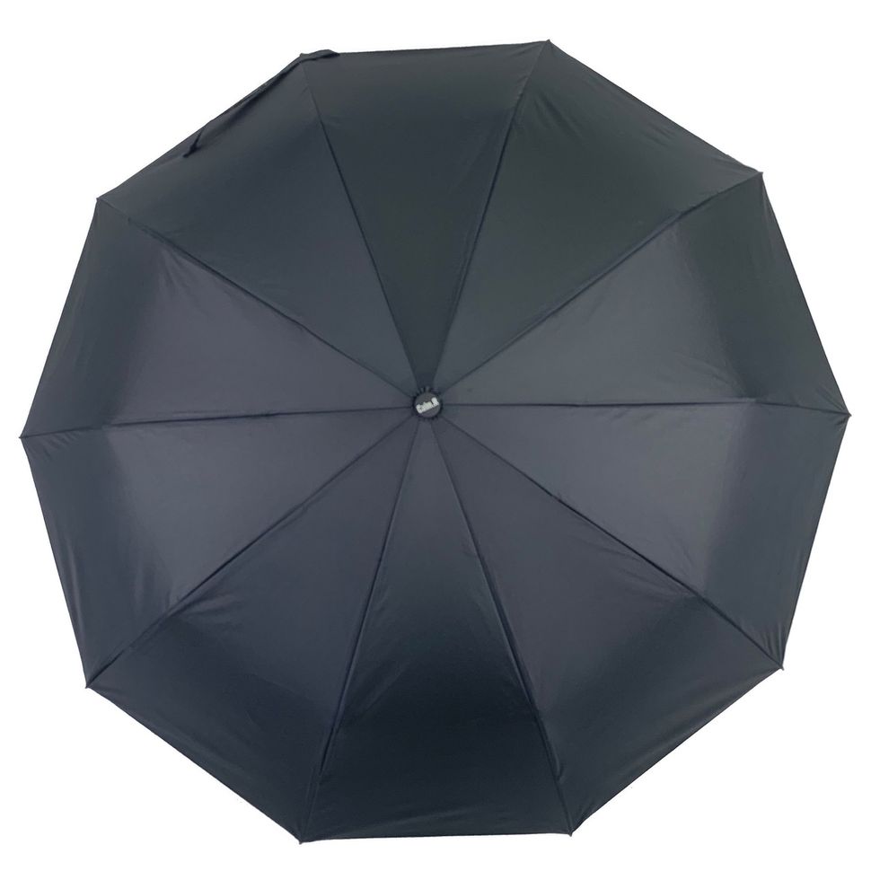 Чоловіча парасолька-напівавтомат Calm Rain, чорний, 351-1  351-1 фото | ANANASKO