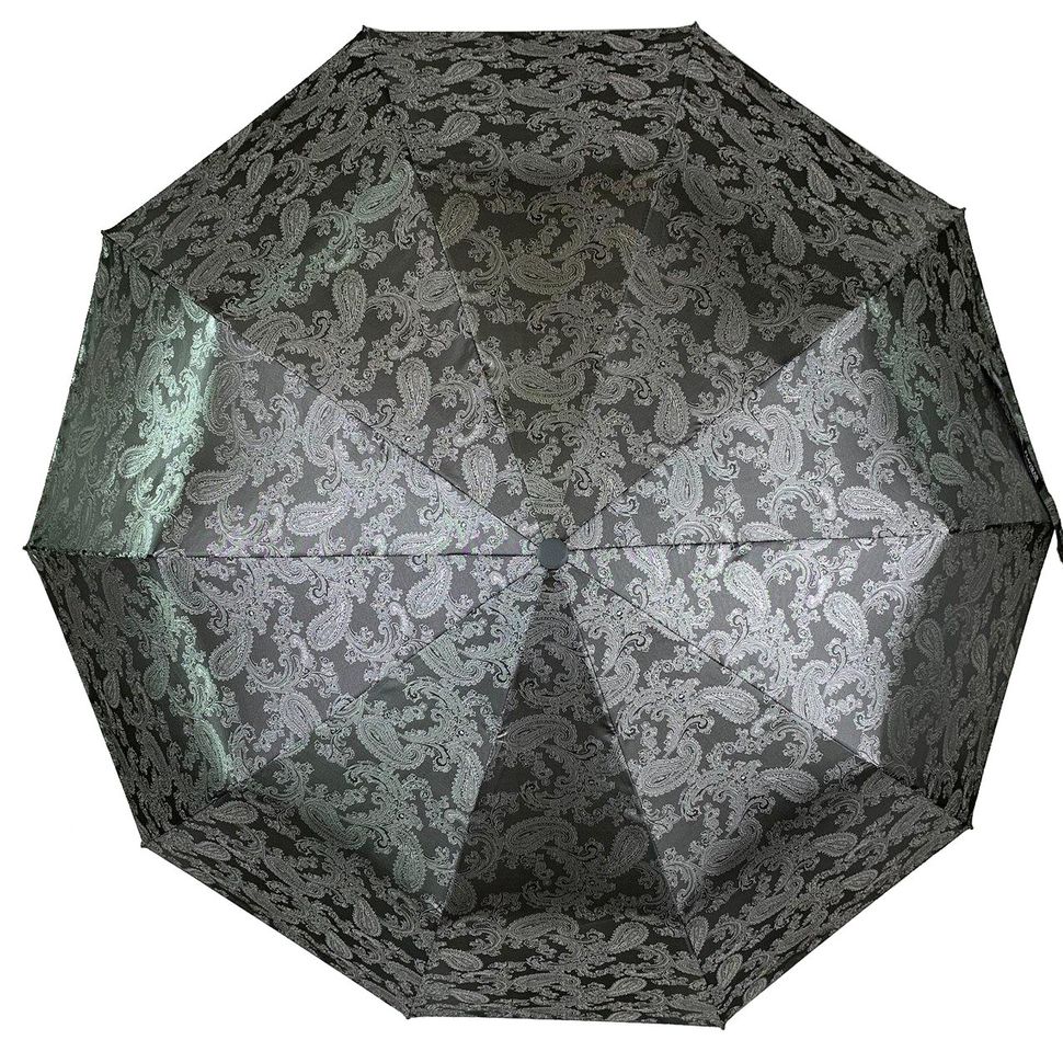 Жіноча парасоля-автомат з жакардовим куполом "хамелеон" від Flagman, сірий, 514-4  514-4 фото | ANANASKO