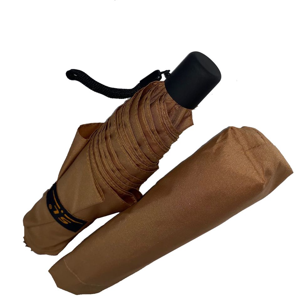 Детский / подростковый механический зонт-карандаш SL, коричневый, SL488-1  SL488-1 фото | ANANASKO