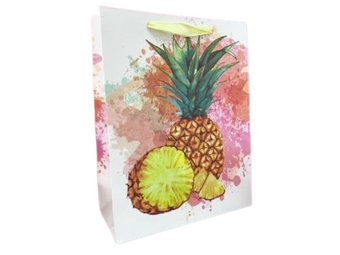 Подарочный пакет  "Pineapple" половинка L Belany 1608-25-4 за 35 грн
