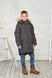 Зимняя куртка на мальчика 40 6-9581 (хаки) фото 2 | ANANASKO