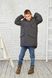 Зимняя куртка на мальчика 40 6-9581 (хаки) фото 3 | ANANASKO