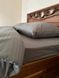 Комплект постельного белья двуспальный евро Страйп сатин Ananasko 544402 544402(e) фото 10 | ANANASKO