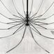 Прозорий парасолька-тростина, напівавтомат з білою ручкою та облямівкою по краю купола від "MAX", 1015-1 1015-1 фото 6 | ANANASKO