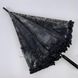 Детский прозрачный зонтик-трость с ажурным принтом от SL, черный, 18102-1 18102-1 фото 6 | ANANASKO