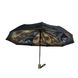 Женский зонт полуавтомат с двойной тканью Bellissimo, черный, 18301-1 18301-1 фото 1 | ANANASKO
