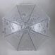 Детский прозрачный зонтик-трость с ажурным принтом от SL, белый, 18102-3 18102-3 фото 2 | ANANASKO