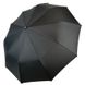 Мужской складной зонт-полуавтомат на 10 спиц, черный, 349-1 349-1 фото 2 | ANANASKO