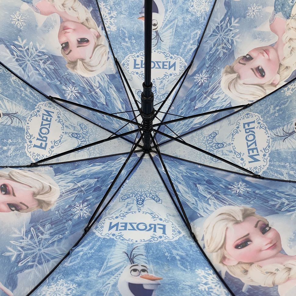 Дитяча парасоля-тростина з принцесами і оборками від Paolo Rossi, блакитний, 011-3  011-3 фото | ANANASKO