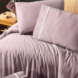 Комплект постельного белья двуспальный евро Делюкс Ранфорс Alisa Lilac First Choise RD3