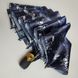 Женский зонт полуавтомат с бабочками "Butterfly" на 10 спиц, темно-синий, 401-1 401-1 фото 5 | ANANASKO