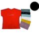Женская футболка хлопковая черная 56-60 р Ananasko 5590-7