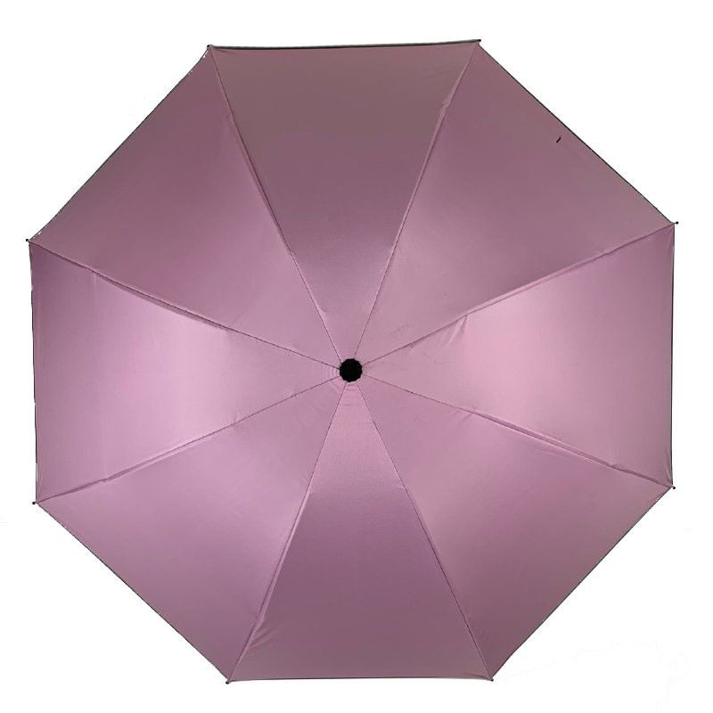 Механічна жіноча парасоля в три складання, рожевий колір, 8308-1  8308-1 фото | ANANASKO