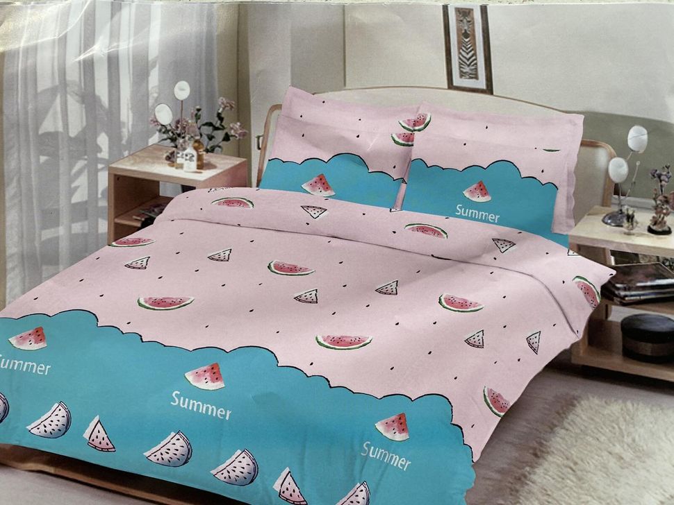 Комплект полуторного постельного белья Бязь Голд от Dimtex 110 ниток/см² 15121 фото | ANANASKO