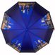 Женский складной автоматический зонтик c принтом ночного города от Flagman, синий, 510-6 510-6 фото 2 | ANANASKO